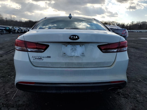 2016 Kia Optima LX with VIN KNAGT4L31G5099361, listed as a Copart auction lot 42216275 with 147,716 mi miles and Salvage Title. Bid and sale history available at carsss.com. Image 6.