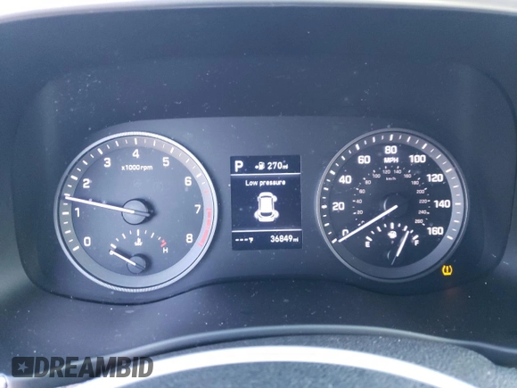 2020 Hyundai Tucson Limited z VIN KM8J33AL8LU188149, wystawiony jako Copart lot #46027755 z przebiegiem 36 849 mil mil oraz Nie do naprawy • Non repairable. Historia ofert i sprzedaży dostępna na DreamBid. Obrazek 9.
