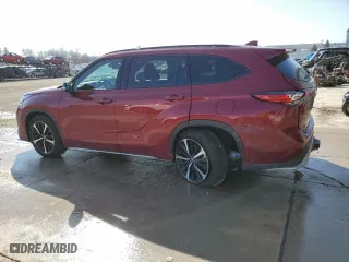 2021 Toyota Highlander XSE with VIN 5TDJZRBH8MS156274, listed as a Copart auction lot 48811775 with 36,585 mi miles and Salvage Title. Bid and sale history available at carsss.com. Image 2.