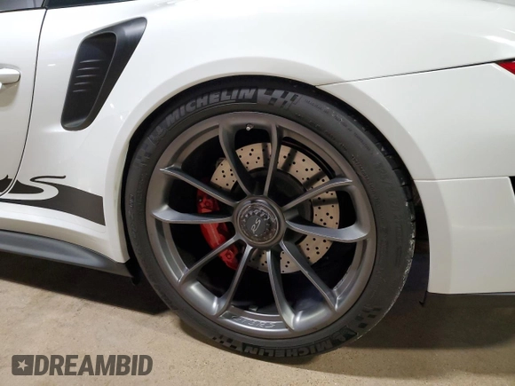 2019 Porsche 911 GT3 RS with VIN WP0AF2A94KS165326, listed as a Copart auction lot 76881844 with 9,991 mi miles and Salvage Title. Bid and sale history available at DreamBid. Image 14.