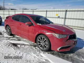 2018 Acura TLX with VIN 19UUB2F33JA012598, listed as a Copart auction lot 88656825 with 116,120 mi miles and Salvage Title. Bid and sale history available at carsss.com. Image 4.