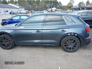 2021 Audi SQ5 Premium Plus with VIN WA1B4AFY7M2011453, listed as a IAAI auction lot 41768561 with 45,596 mi miles. Bid and sale history available at carsss.com. Image 14.