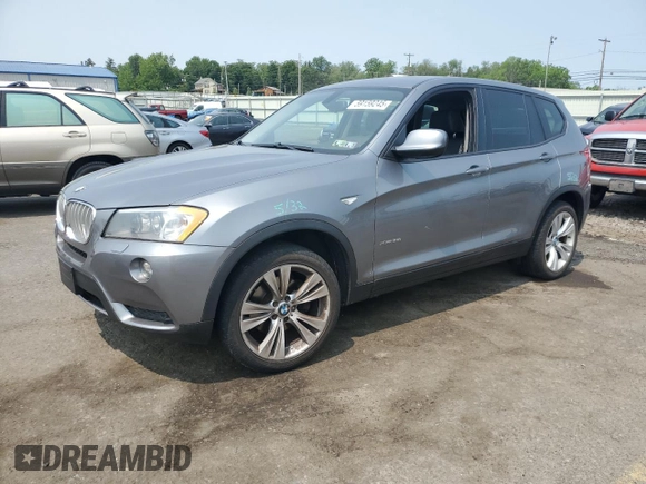2014 BMW X3 xDrive35i z VIN 5UXWX7C58E0E77502, wystawiony jako Copart lot #59159245 z przebiegiem 131 425 mil mil oraz Szkoda całkowita • Salvage title. Historia ofert i sprzedaży dostępna na DreamBid. Obrazek 1.