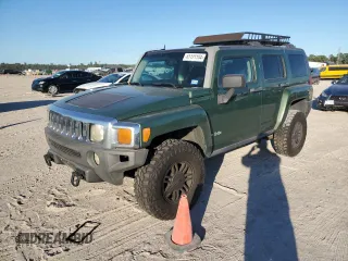 2006 Hummer H3 with VIN 5GTDN136068123874, listed as a Copart auction lot 81121104 with 214,735 mi miles and Clean Title. Bid and sale history available at carsss.com. Image 1.