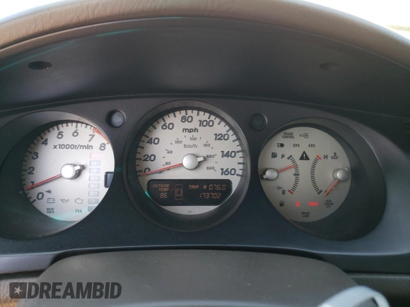 2003 Acura TL Type S with VIN 19UUA56873A013143, listed as a Copart auction lot 72776774 with 173,702 mi miles and Salvage Title. Bid and sale history available at carsss.com. Image 9.