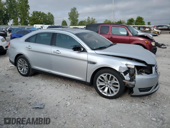 2013 Ford Taurus Limited с VIN 1FAHP2F86DG188338, выставлен на аукционе Copart как лот 58488265 с пробегом 108 433 миль миль и Чистый • Clean title. История ставок и продаж доступна на DreamBid. Изображение 4.