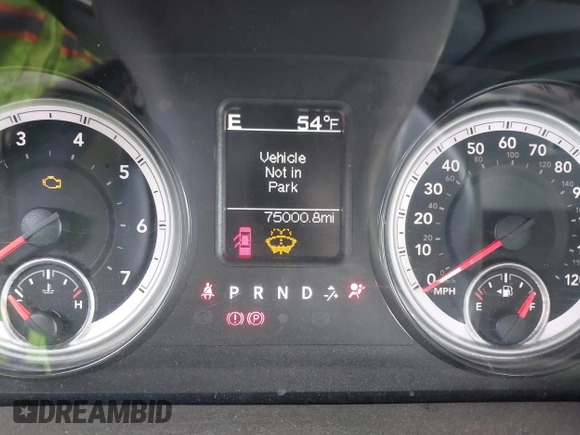 2019 Ram 1500 Classic Lone Star with VIN 1C6RR7LT6KS609586, listed as a IAAI auction lot 41779745 with 75,000 mi miles. Bid and sale history available at carsss.com. Image 7.
