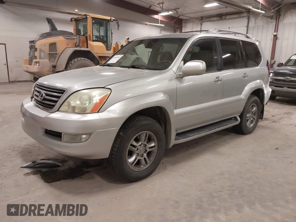 2008 Lexus GX 470 with VIN JTJBT20X480157631, listed as a IAAI auction lot 41965864 with 238,660 mi miles. Bid and sale history available at carsss.com. Image 17.