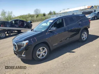 2018 GMC Terrain SLE z VIN 3GKALTEV6JL247131, wystawiony jako Copart lot #54932575 z przebiegiem 60 870 mil mil oraz Szkoda całkowita • Salvage title. Historia ofert i sprzedaży dostępna na DreamBid. Obrazek 1.