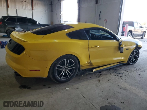 2017 Ford Mustang GT с VIN 1FA6P8CF3H5285009, выставлен на аукционе Copart как лот 46442455 с пробегом 135 971 миль миль и Списание • Salvage title. История ставок и продаж доступна на DreamBid. Изображение 3.