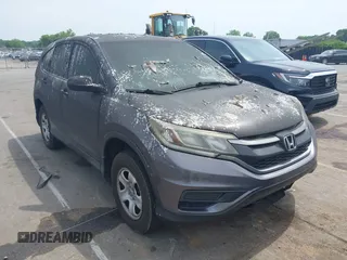 2015 Honda CR-V LX z VIN 5J6RM4H36FL030980, wystawiony jako IAAI lot #42262886 z przebiegiem 112 977 mil mil oraz . Historia ofert i sprzedaży dostępna na DreamBid. Obrazek 1.