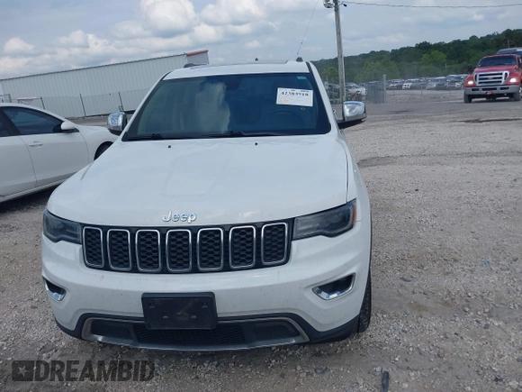 2017 Jeep Grand Cherokee Limited with VIN 1C4RJEBG4HC779411, listed as a IAAI auction lot 42383918 with 128,120 mi miles and . Bid and sale history available at DreamBid. Image 12.