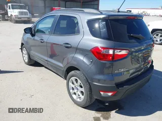 2020 Ford EcoSport SE with VIN MAJ3S2GE4LC363236, listed as a IAAI auction lot 41740958 with 69,041 mi miles. Bid and sale history available at carsss.com. Image 3.