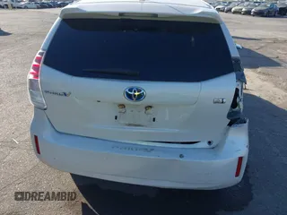 2017 Toyota Prius v Two with VIN JTDZN3EU9HJ066736, listed as a IAAI auction lot 42025100 with 89,082 mi miles. Bid and sale history available at carsss.com. Image 17.