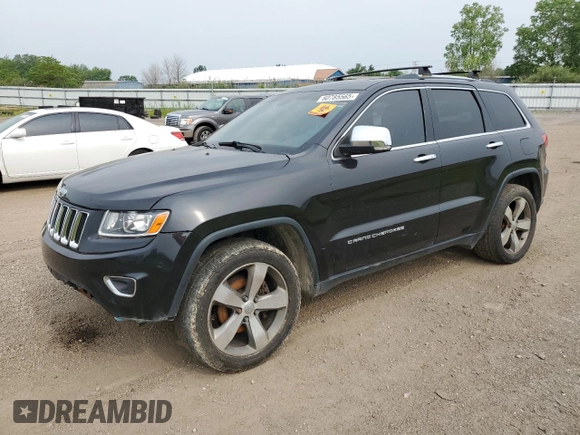 2014 Jeep Grand Cherokee Limited with VIN 1C4RJFBG6EC355536, listed as a Copart auction lot 60785565 with 203,049 mi miles and Clean title. Bid and sale history available at DreamBid. Image 1.