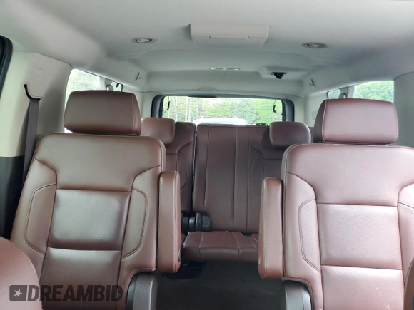 2015 Chevrolet Suburban LTZ with VIN 1GNSKKKC4FR119803, listed as a Copart auction lot 51416775 with 135,366 mi miles and Salvage Title. Bid and sale history available at DreamBid. Image 10.