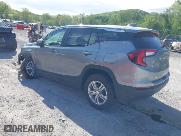 2024 GMC Terrain SLE z VIN 3GKALMEG7RL293411, wystawiony jako IAAI lot #42212636 z przebiegiem 21 429 mil mil oraz . Historia ofert i sprzedaży dostępna na DreamBid. Obrazek 3.