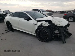2021 Mercedes-Benz AMG GT 53 с VIN W1K7X6BB7MA036754, выставлен на аукционе Copart как лот 67720904 с пробегом Не указан миль и Списание • Salvage title. История ставок и продаж доступна на DreamBid. Изображение 4.