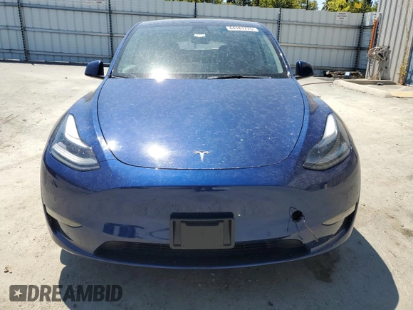 2022 Tesla Model Y Performance with VIN 7SAYGDEF4NF489629, listed as a Copart auction lot 64181775 with 22,120 mi miles and Salvage title. Bid and sale history available at DreamBid. Image 5.