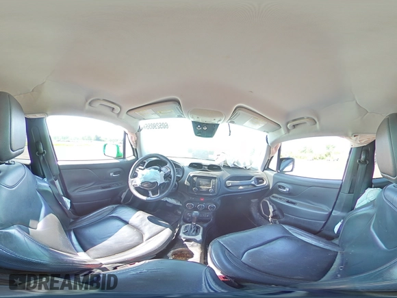 2016 Jeep Renegade Limited with VIN ZACCJBDT8GPC60046, listed as a Copart auction lot 60529055 with 110,282 mi miles and Salvage title. Bid and sale history available at DreamBid. Image 16.