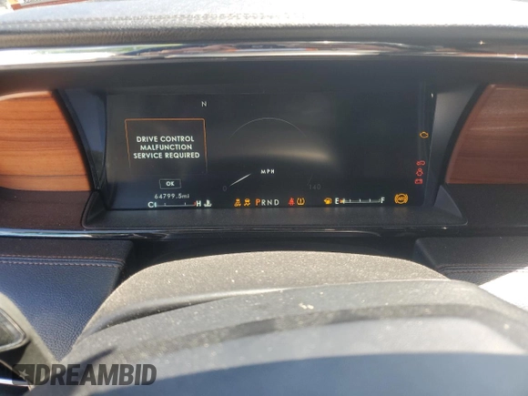 2018 Lincoln Navigator Reserve with VIN 5LMJJ2LTXJEL10513, listed as a Copart auction lot 56628105 with 64,799 mi miles and Salvage title. Bid and sale history available at DreamBid. Image 9.