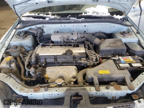 2005 Hyundai Accent GLS with VIN KMHCG45C15U602419, listed as a Copart auction lot 47759675 with 58,133 mi miles and Salvage Title. Bid and sale history available at carsss.com. Image 11.
