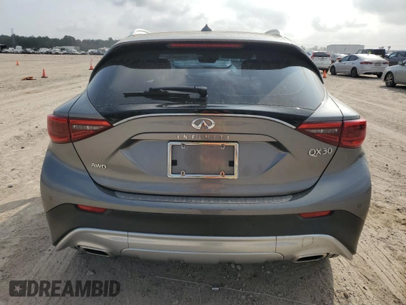 2017 Infiniti QX30 Luxury with VIN SJKCH5CR1HA034416, listed as a Copart auction lot 45405474 with 90,482 mi miles. Bid and sale history available at carsss.com. Image 6.
