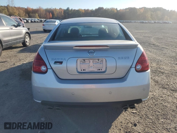2007 Nissan Maxima 3.5 SE with VIN 1N4BA41E87C823975, listed as a Copart auction lot 77363834 with 168,836 mi miles and Clean Title. Bid and sale history available at carsss.com. Image 6.