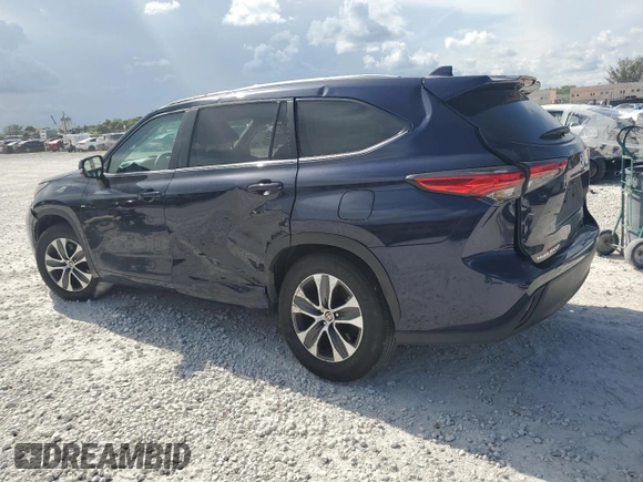 2023 Toyota Highlander L with VIN 5TDKDRAH1PS031870, listed as a Copart auction lot 62991235 with 27,099 mi miles and Non repairable. Bid and sale history available at DreamBid. Image 2.