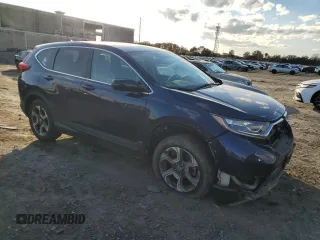 2018 Honda CR-V EX with VIN 7FARW2H54JE076670, listed as a Copart auction lot 78314954 with 123,072 mi miles and Salvage Title. Bid and sale history available at DreamBid. Image 4.