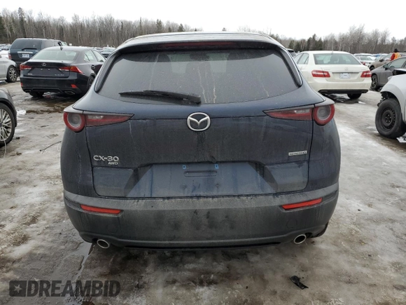 2024 Mazda CX-30 2.5 S Preferred Package with VIN 3MVDMBCM8RM670923, listed as a Copart auction lot 46180635 with 20,932 mi miles and Clean Title. Bid and sale history available at carsss.com. Image 6.