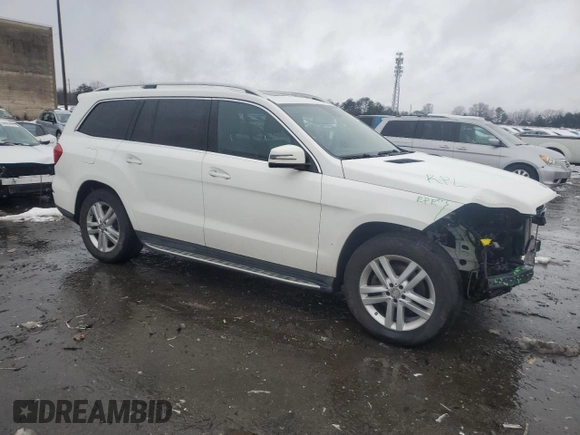 2015 Mercedes-Benz GL-Class GL 350 BlueTEC with VIN 4JGDF2EE7FA608712, listed as a Copart auction lot 45158195 with 130,219 mi miles and Salvage Title. Bid and sale history available at carsss.com. Image 4.