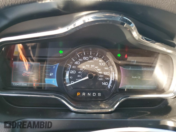 2013 Lincoln MKT with VIN 2LMHJ5FK8DBL51748, listed as a Copart auction lot 45625755 with 133,431 mi miles and Salvage Title. Bid and sale history available at DreamBid. Image 9.