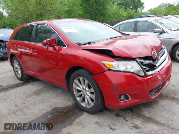 2013 Toyota Venza LE with VIN 4T3ZA3BB7DU072111, listed as a IAAI auction lot 42150500 with 246,065 mi miles. Bid and sale history available at carsss.com. Image 1.