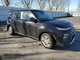 2020 Kia Soul LX with VIN KNDJ23AU9L7064440, listed as a Copart auction lot 48217275 with 152,421 mi miles and Salvage Title. Bid and sale history available at carsss.com. Image 4.