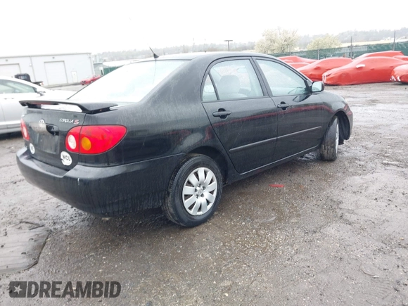 2004 Toyota Corolla CE with VIN 2T1BR32E14C260041, listed as a IAAI auction lot 42026930 with 180,814 mi miles. Bid and sale history available at carsss.com. Image 4.