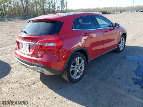 2018 Mercedes-Benz GLA with VIN WDCTG4GB7JJ405396, listed as a IAAI auction lot 41961877 with 95,167 mi miles. Bid and sale history available at carsss.com. Image 4.