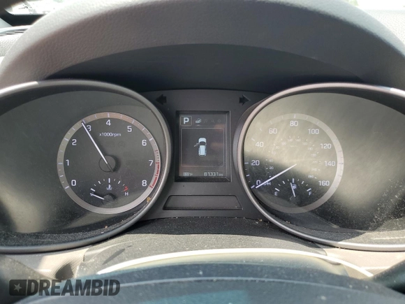 2017 Hyundai Santa Fe 2.4L with VIN 5NMZT3LB1HH010884, listed as a Copart auction lot 59098695 with 81,331 mi miles and Salvage title. Bid and sale history available at DreamBid. Image 9.