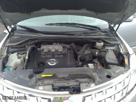 2007 Nissan Murano S with VIN JN8AZ08W17W629412, listed as a IAAI auction lot 41831097 with 151,713 mi miles. Bid and sale history available at carsss.com. Image 10.