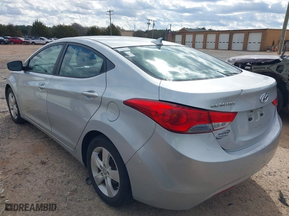 2012 Hyundai Elantra GLS with VIN 5NPDH4AE0CH077227, listed as a IAAI auction lot 41779353 with 112,750 mi miles. Bid and sale history available at carsss.com. Image 3.