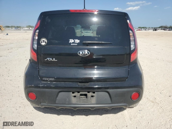 2017 Kia Soul with VIN KNDJN2A24H7456068, listed as a Copart auction lot 52836755 with 83,614 mi miles and Salvage Title. Bid and sale history available at carsss.com. Image 6.