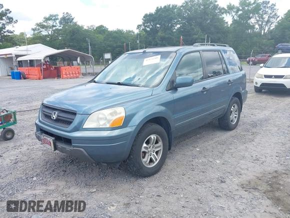 2005 Honda Pilot EX-L with VIN 5FNYF18595B050248, listed as a IAAI auction lot 42474308 with 311,580 mi miles and . Bid and sale history available at DreamBid. Image 6.