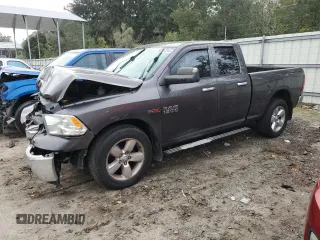 2014 Ram 1500 SLT with VIN 1C6RR7GM0ES328052, listed as a Copart auction lot 80757044 with 125,860 mi miles and Salvage title. Bid and sale history available at DreamBid. Image 1.