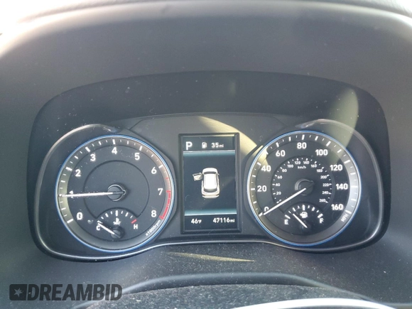 2021 Hyundai Kona Limited with VIN KM8K33A51MU600192, listed as a Copart auction lot 86171894 with 47,116 mi miles and Salvage Title. Bid and sale history available at carsss.com. Image 9.