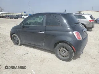 2012 FIAT 500 Pop with VIN 3C3CFFAR3CT383018, listed as a Copart auction lot 48038175 with 105,136 mi miles and Salvage Title. Bid and sale history available at carsss.com. Image 2.
