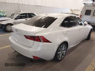 2015 Lexus IS 250 with VIN JTHBF1D27F5047352, listed as a IAAI auction lot 41573703 with 1 mi miles. Bid and sale history available at carsss.com. Image 4.