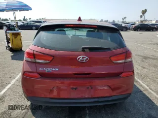 2019 Hyundai Elantra GT with VIN KMHH35LE9KU102791, listed as a Copart auction lot 71673744 with 93,191 mi miles and Salvage Title. Bid and sale history available at carsss.com. Image 6.