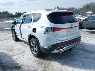 2021 Hyundai Santa Fe SEL with VIN 5NMS2DAJ8MH314194, listed as a IAAI auction lot 41646340 with 68,155 mi miles. Bid and sale history available at carsss.com. Image 3.