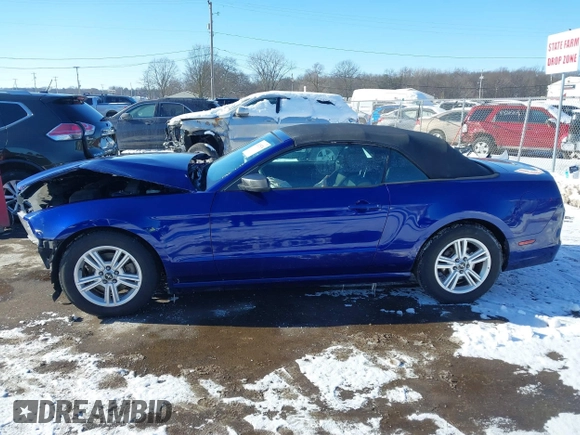 2014 Ford Mustang V6 with VIN 1ZVBP8EM7E5296964, listed as a IAAI auction lot 41325336 with 141,346 mi miles. Bid and sale history available at carsss.com. Image 14.