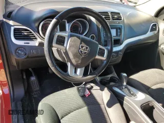 2015 Dodge Journey SXT with VIN 3C4PDCCG3FT751795, listed as a Copart auction lot 76947054 with Not provided miles and Salvage title. Bid and sale history available at DreamBid. Image 8.
